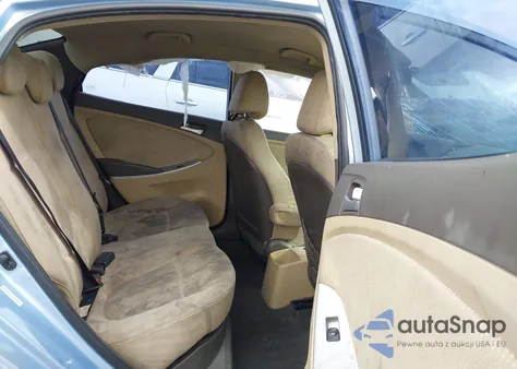 2013 Hyundai Accent Gls from USA, damaged, VIN KMHCT4AE9DU329845